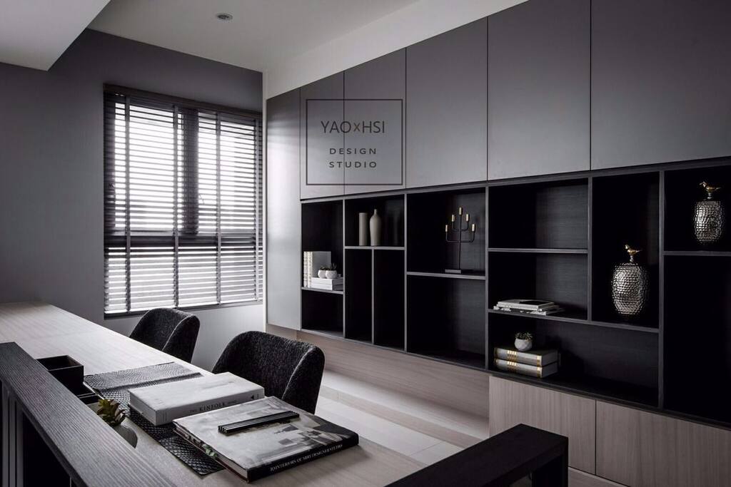 Living room office
