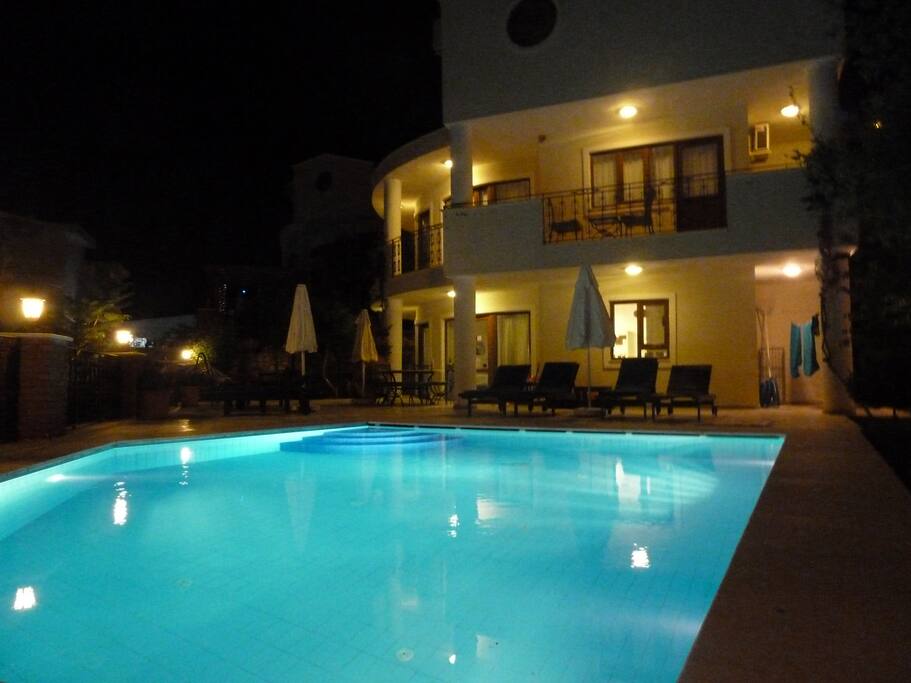 Perfect for late night swimming