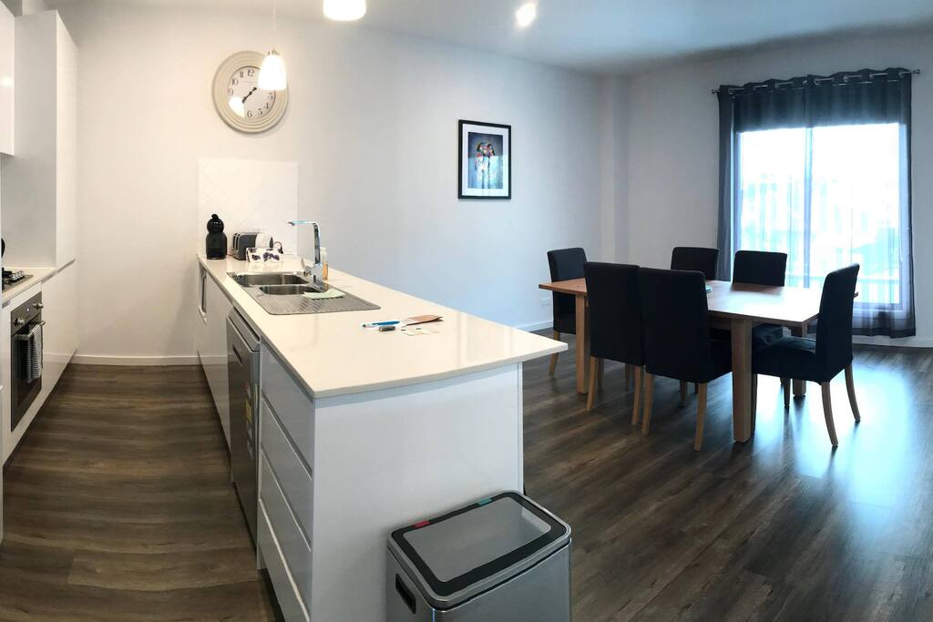 Kitchen and Dining.