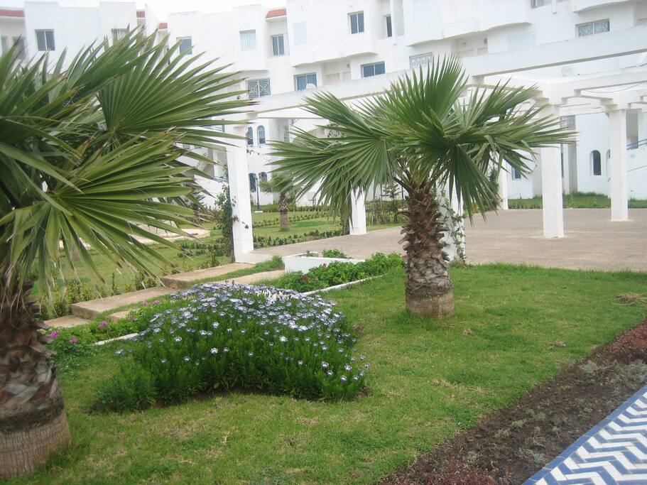 espace verdoyant