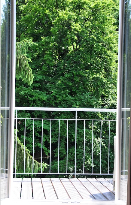 Ausgang zum Balkon
