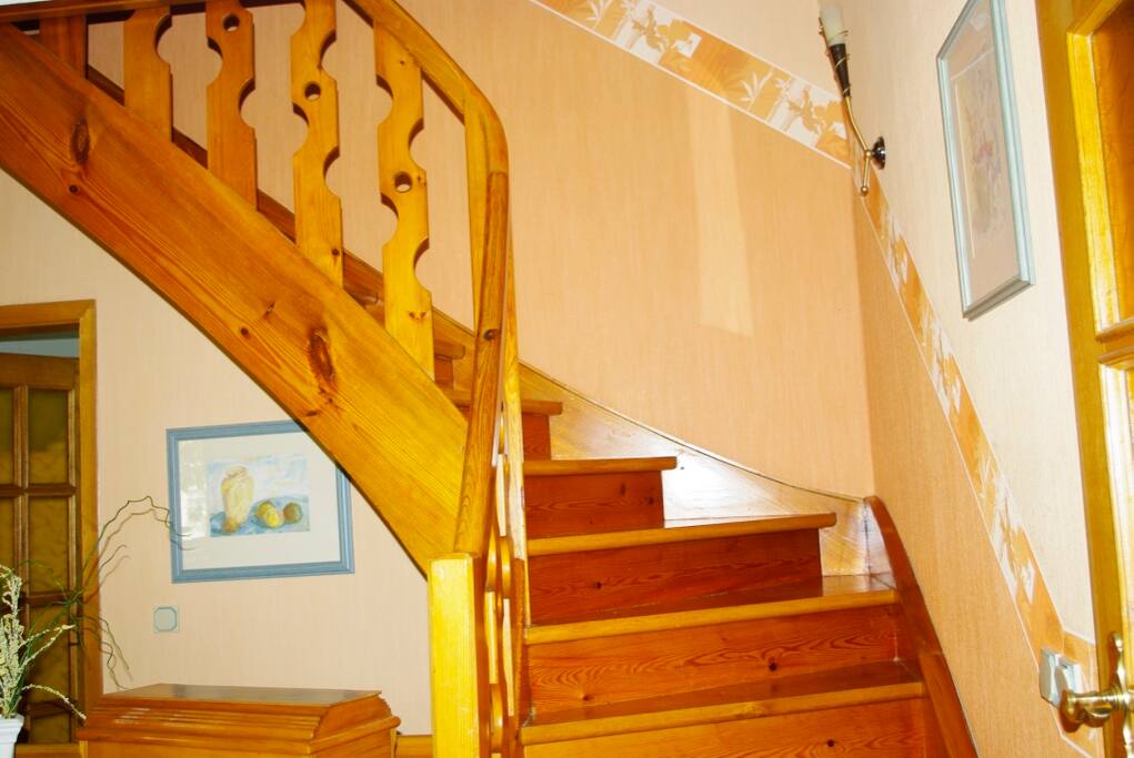 Aufgang zur Ferienwohnung