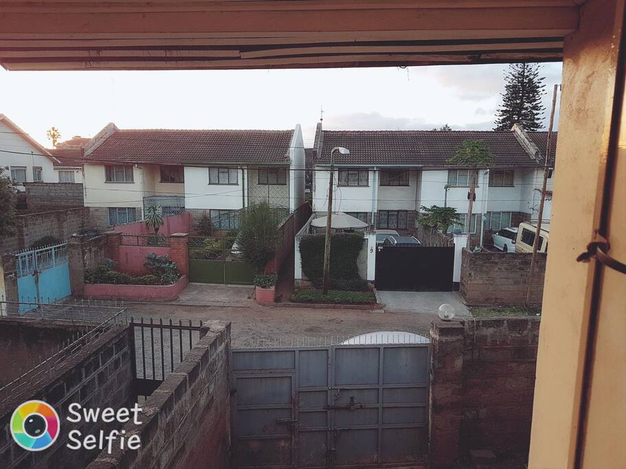 front garden and neighbours