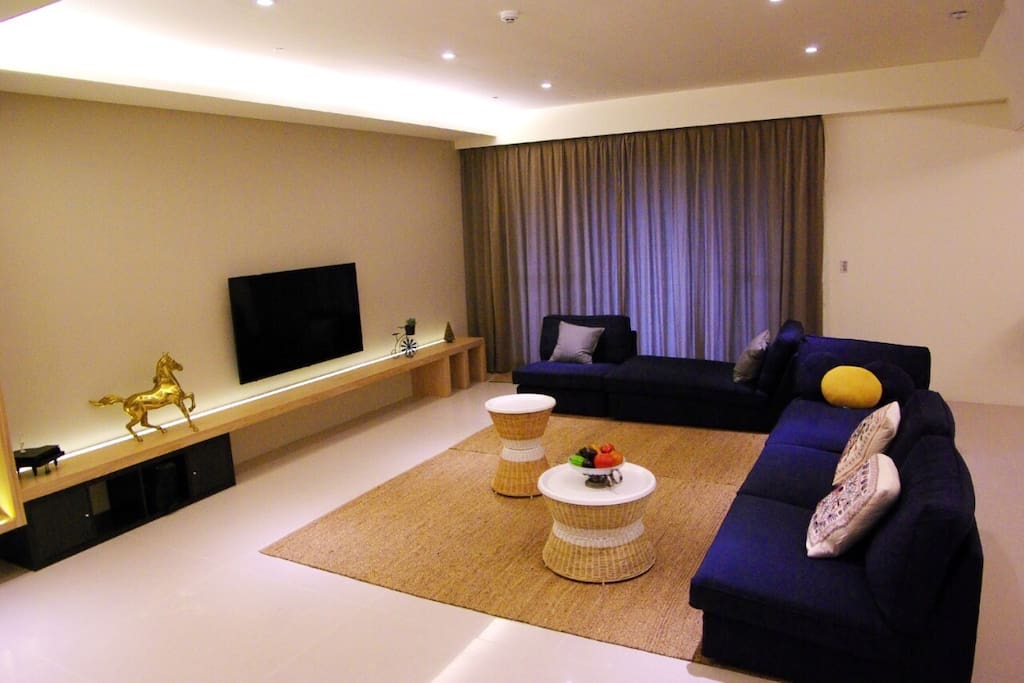 Spacious Living room 寬敞舒適客廳