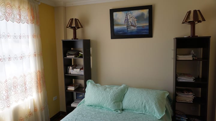 2 cuartos con camas de 2 plazas