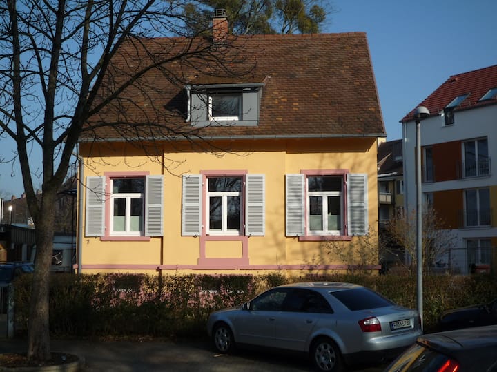 Old building apartment at the university clinic