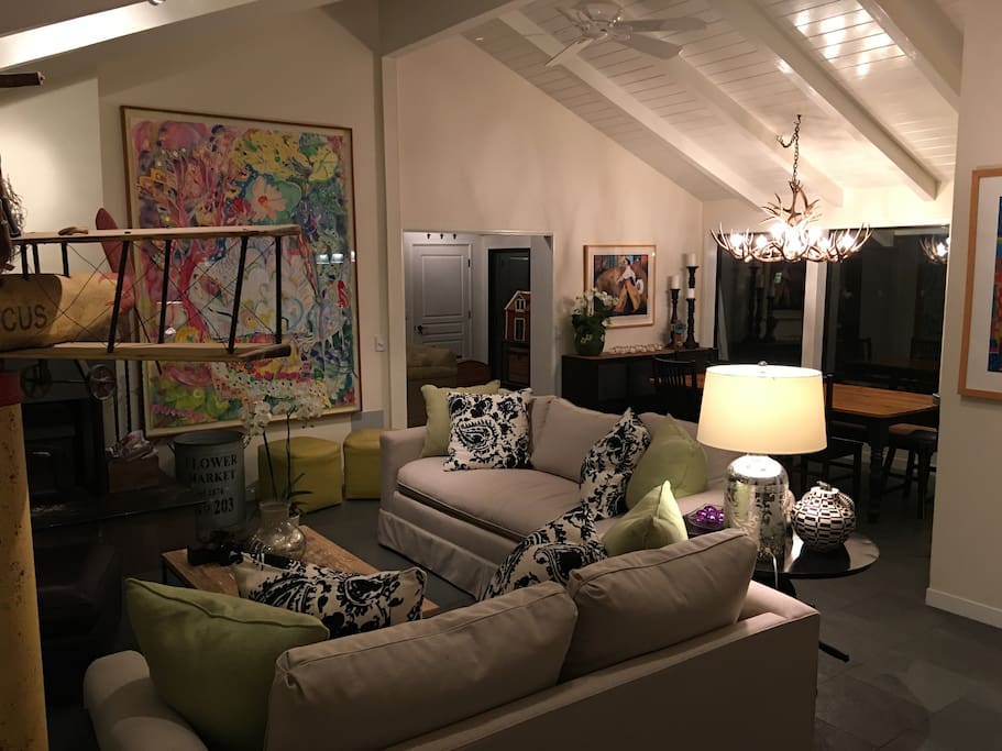Living and dining room