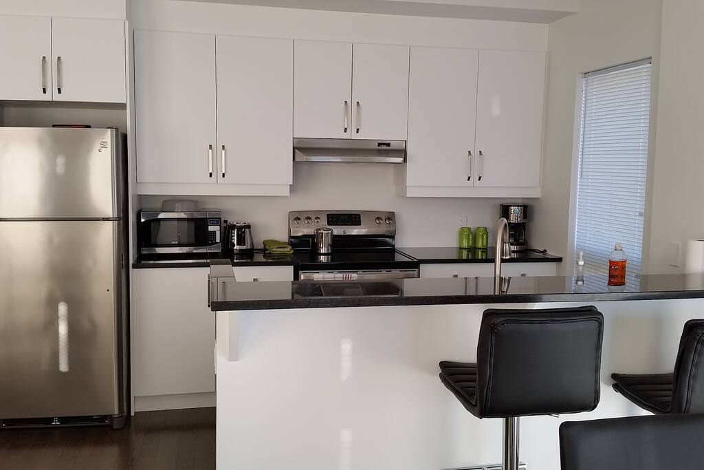 Kitchen in daylight