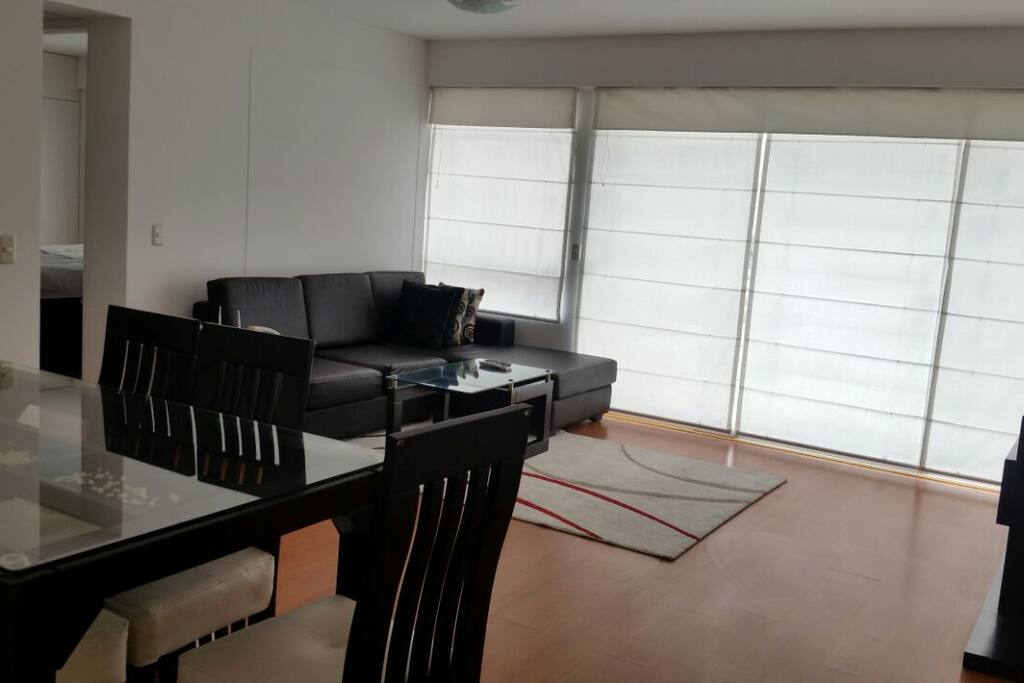 Salon-salle à manger
