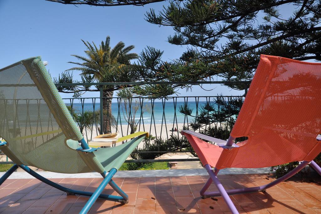 Relax sur la terrasse