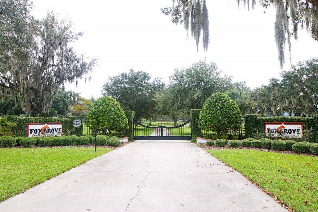 Private Gated Entrance