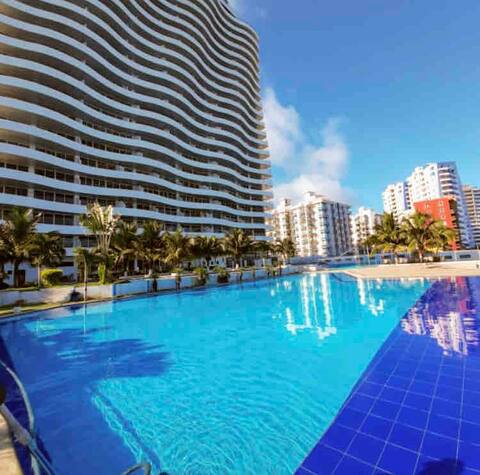 Departamento Frente Al Mar Fontainebleau Tonsupa