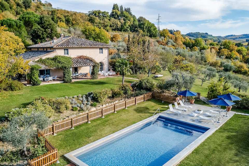 Villa Leonardo, in the Chianti hills, Montespertoli, Tuscany, Italy, photo 10 of 10