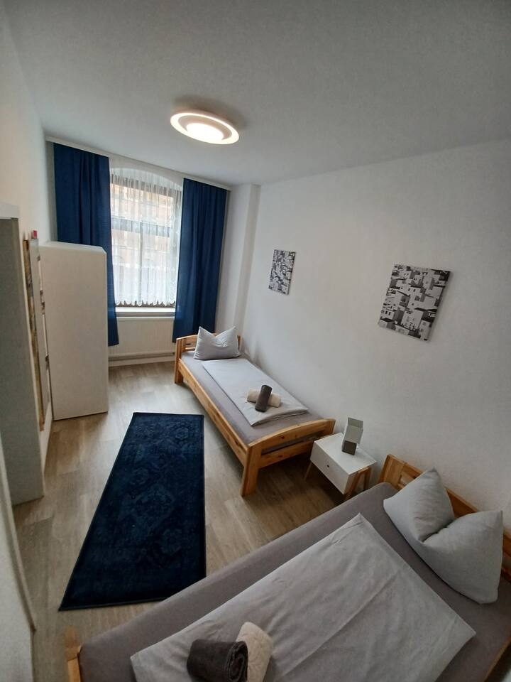 Spacious city apartment with balcony