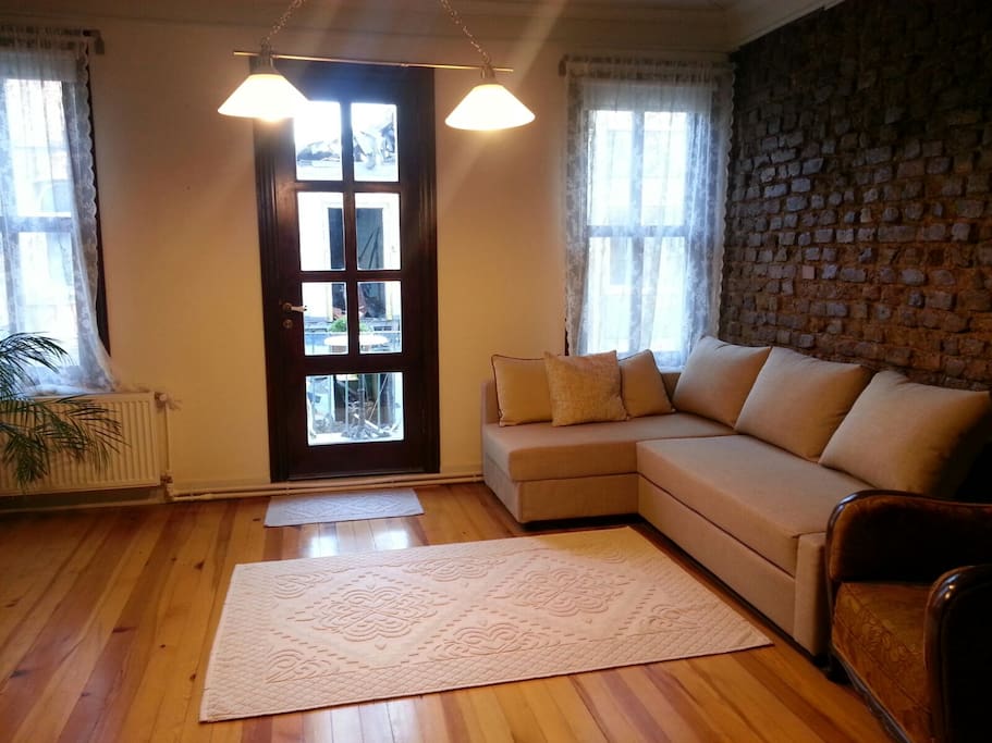 The living room