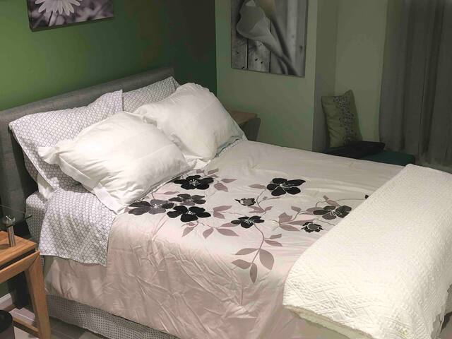 Basement with own bath/in Alexandria close DC.