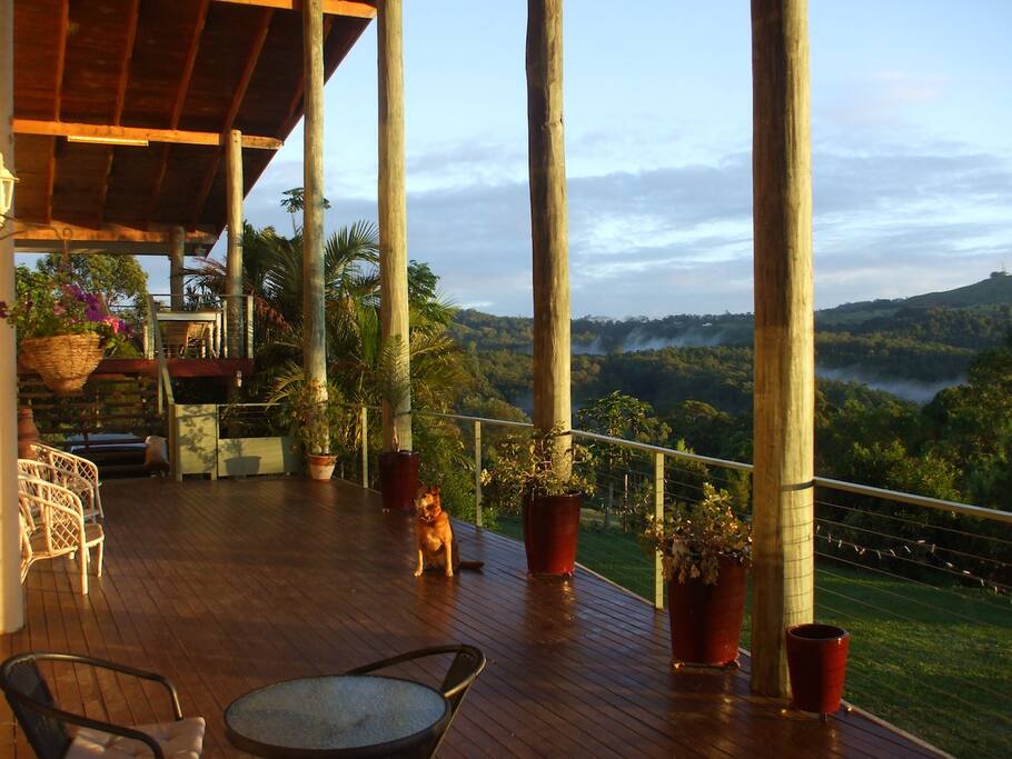 Wrap around decks with wrap around views