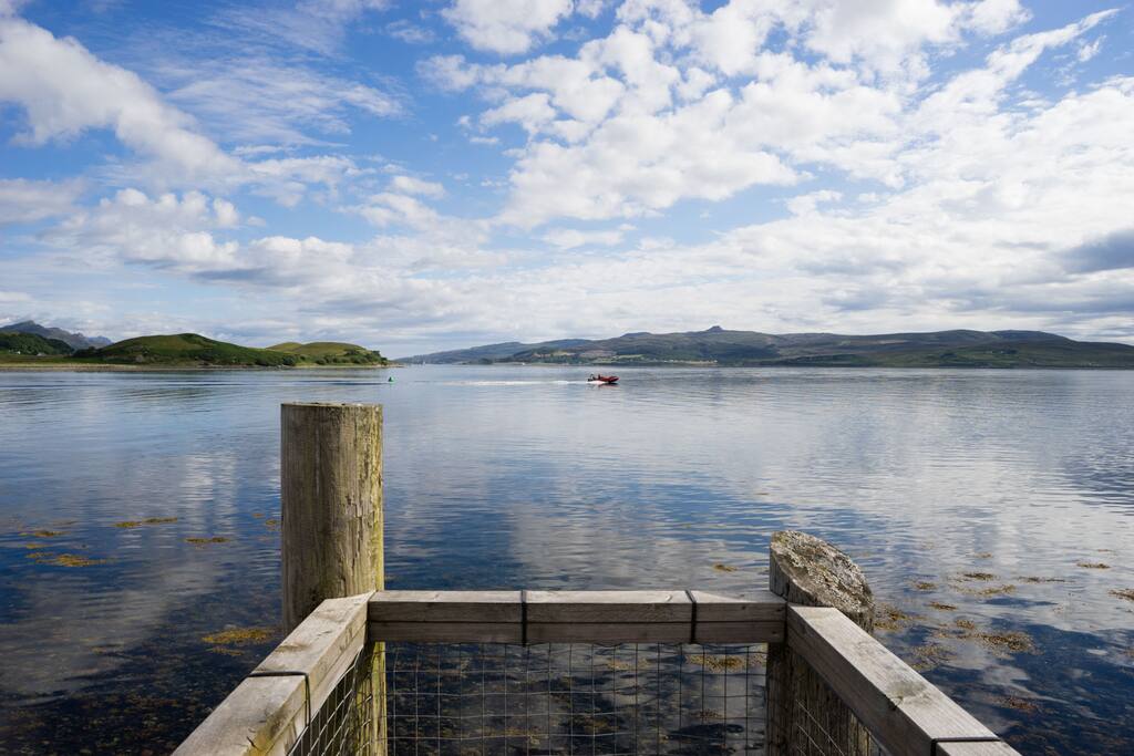 Our private pier.