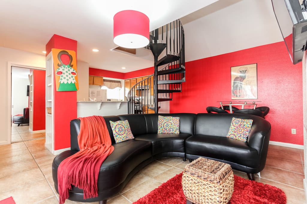 Living Room - Open Floor Plan