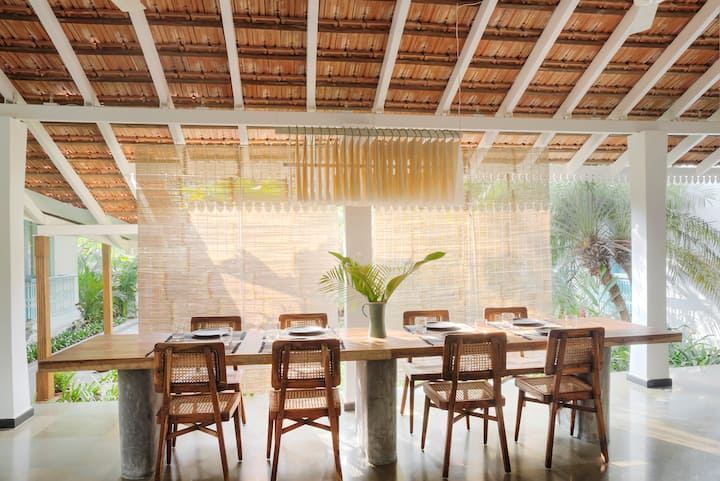 Dining Table in the Verandah