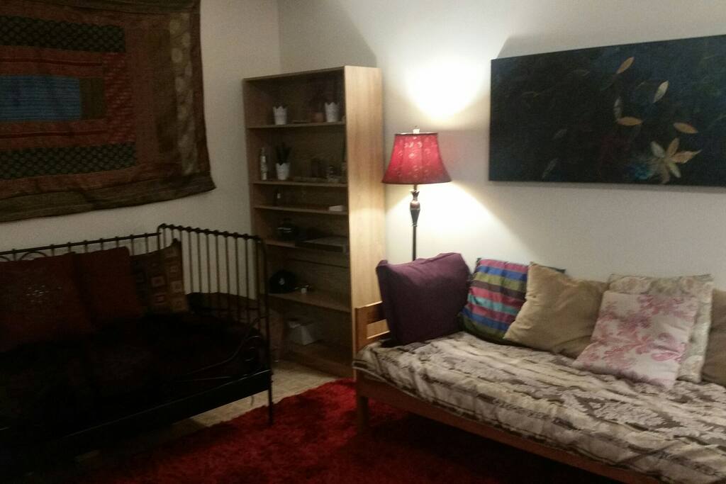 Our quiet Temple room