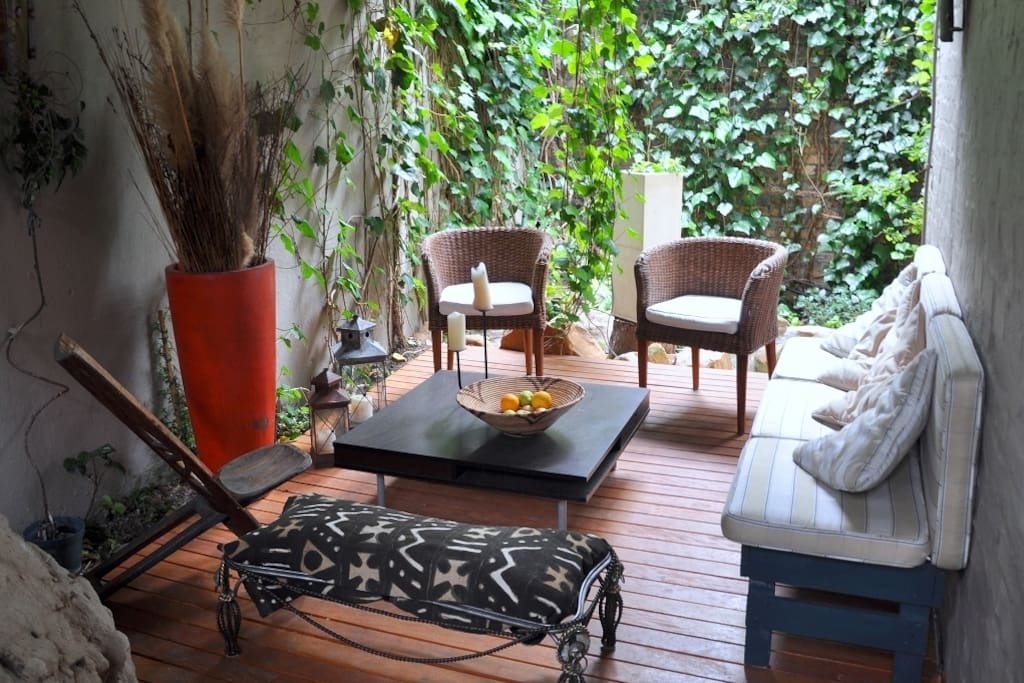 Small Covered Lounge Area