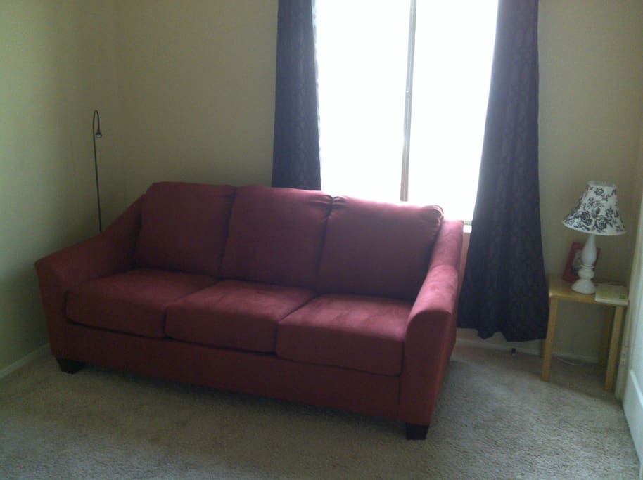 Bedroom 2 with convertible sofa