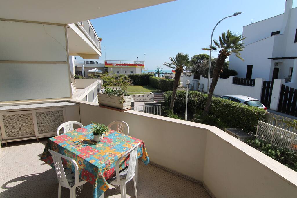 Terrazza abitabile vista mare