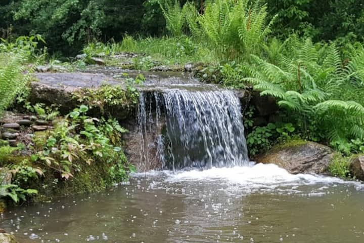 Magical Cabin, waterfall, peaceful, near Brevard!