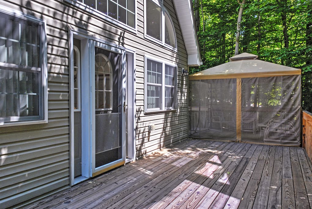 You'll love spending your downtime on the massive wraparound deck.