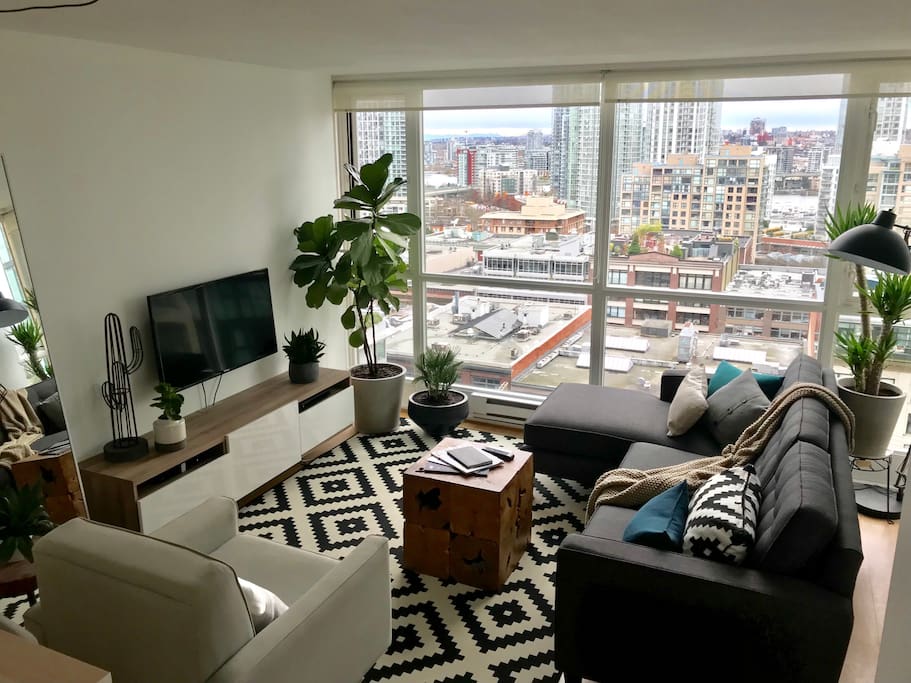 Living room with a view.
