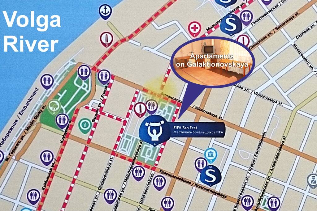 Apartments near Fifa Fan Fest