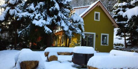 Idyllic holiday home "Waldhaus Bielatal"
