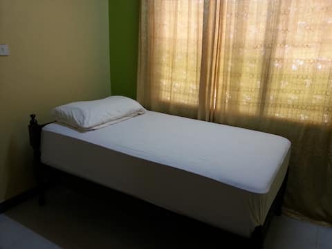 Single room bed and breakfast.