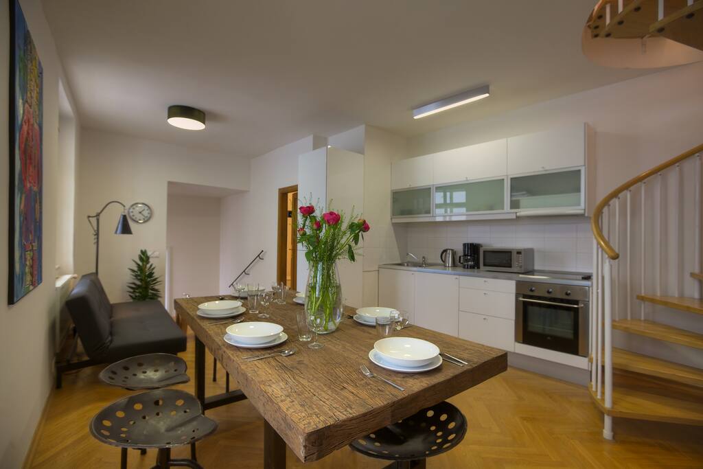 Dining Area with Kitchen