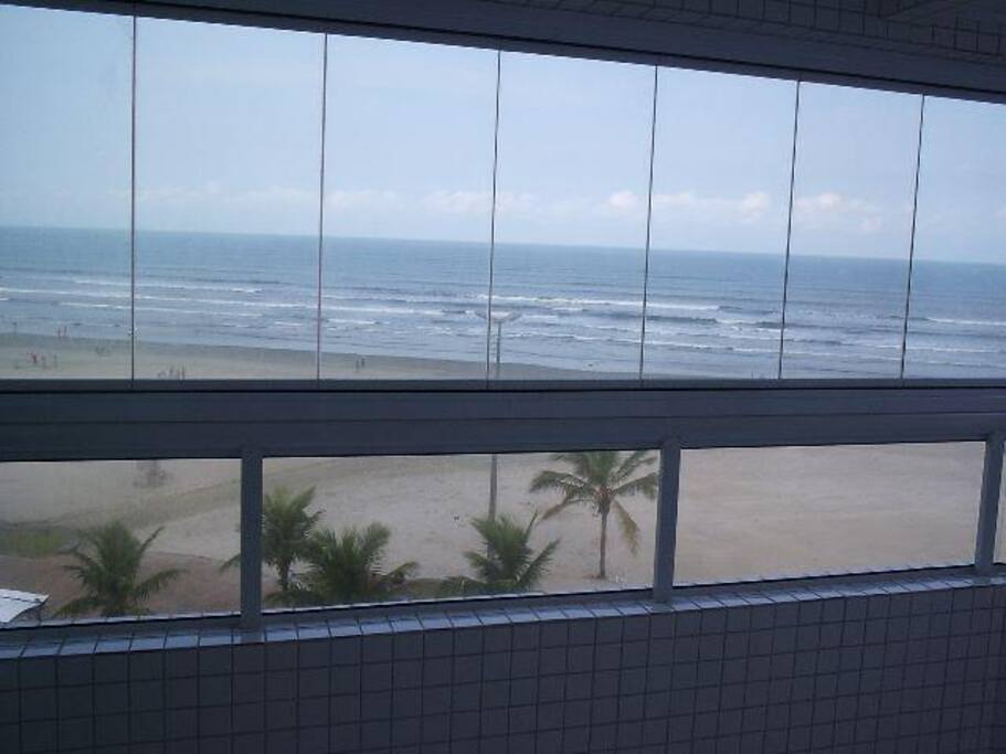 vista da sacada maravilhosa