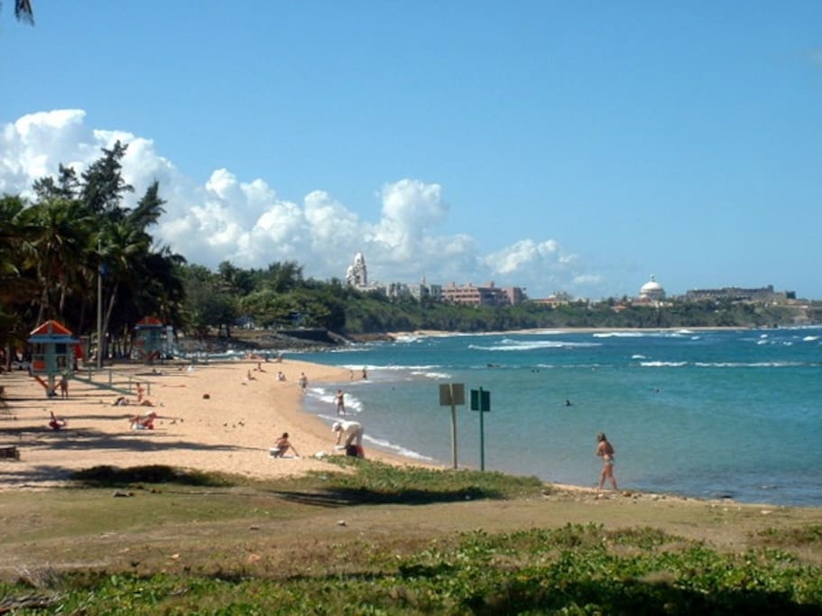 Escambrón Beach - just a few minutes away from the apartment