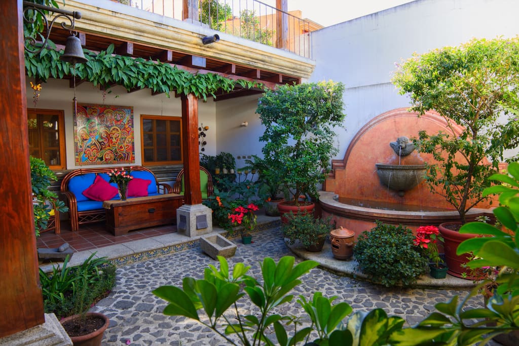 This is indoor/outdoor living at its best.
