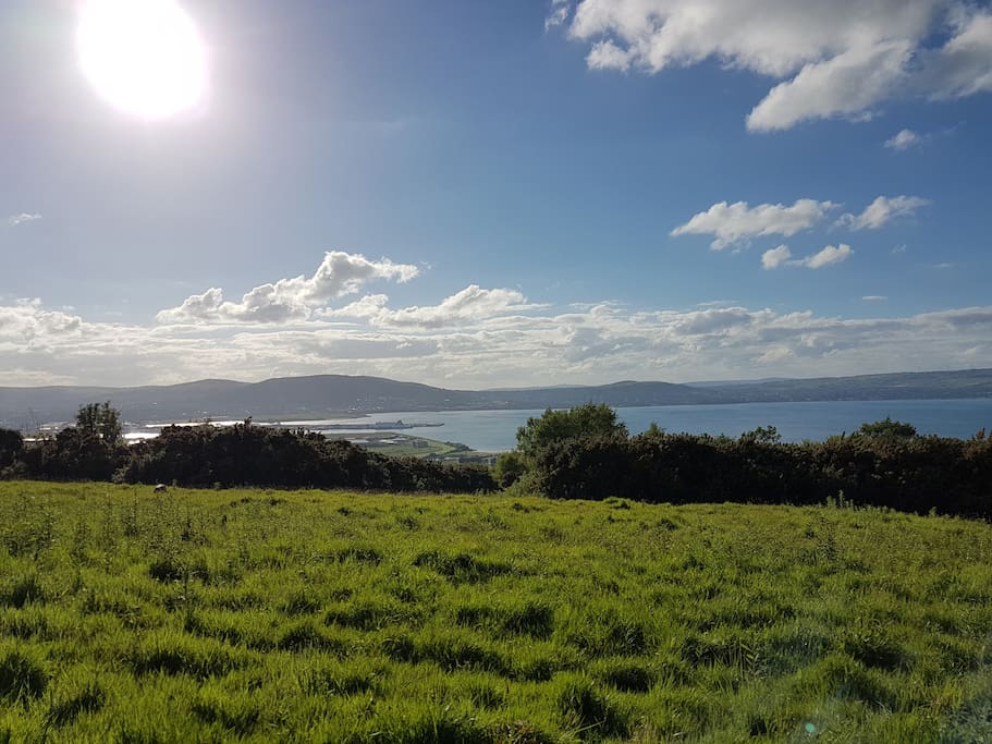 Views from Redburn Park 10 min walk up the road
