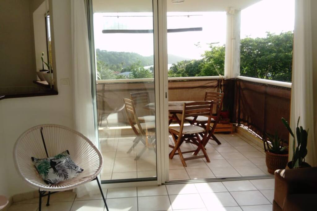 Terrasse vue mer