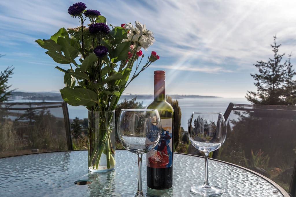 Relax with a glass of wine