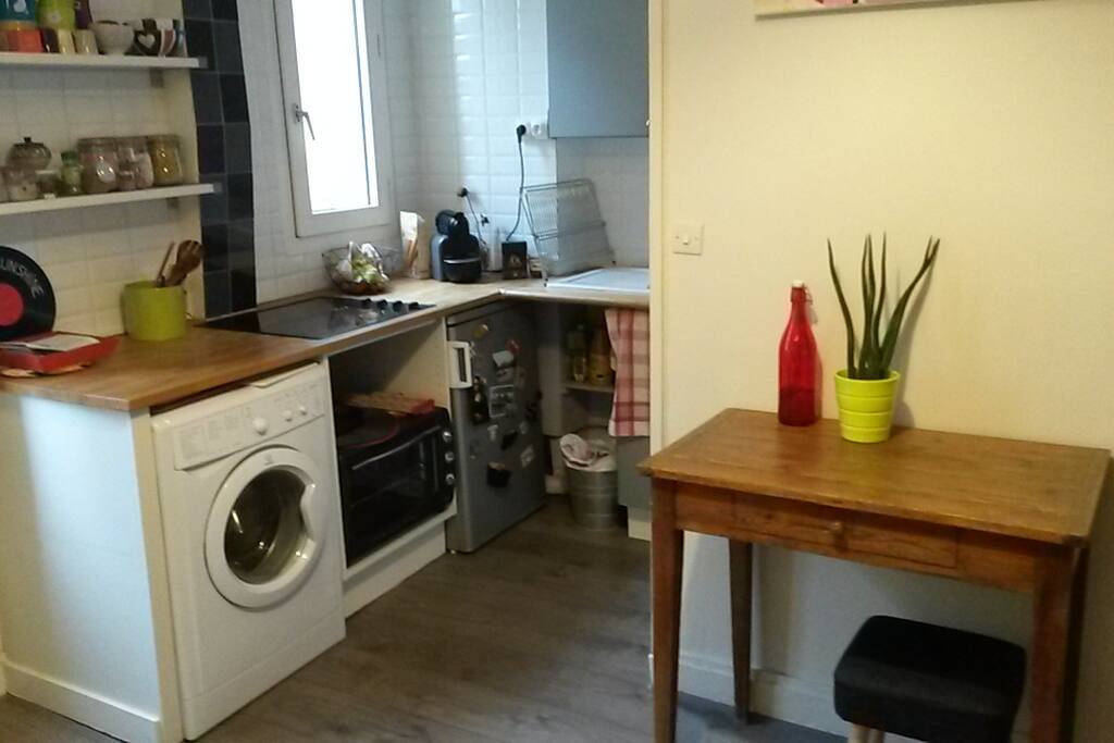 Salon - Cuisine