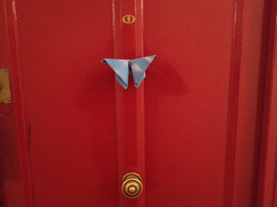 the exterior door :)