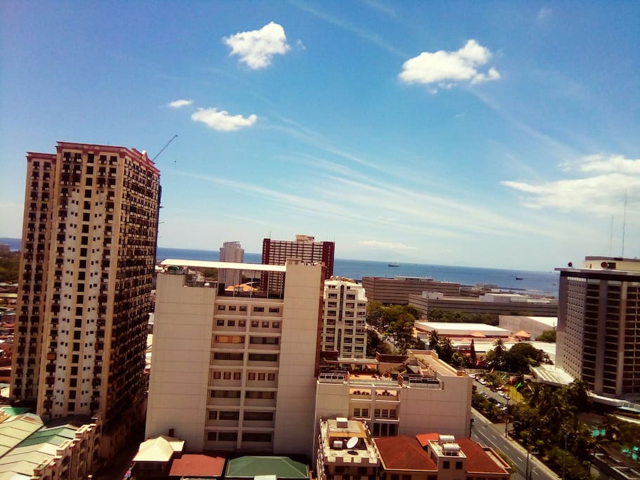 Overlooking Manila Bay