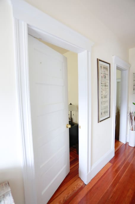 Entrance of the private bedroom!