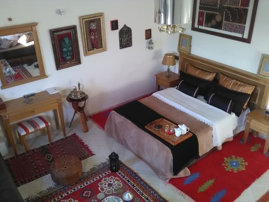 Spacious, bright, comfortable bedroom, facing east great for sunrise and on a clear day you can see Grouse Mountain.
