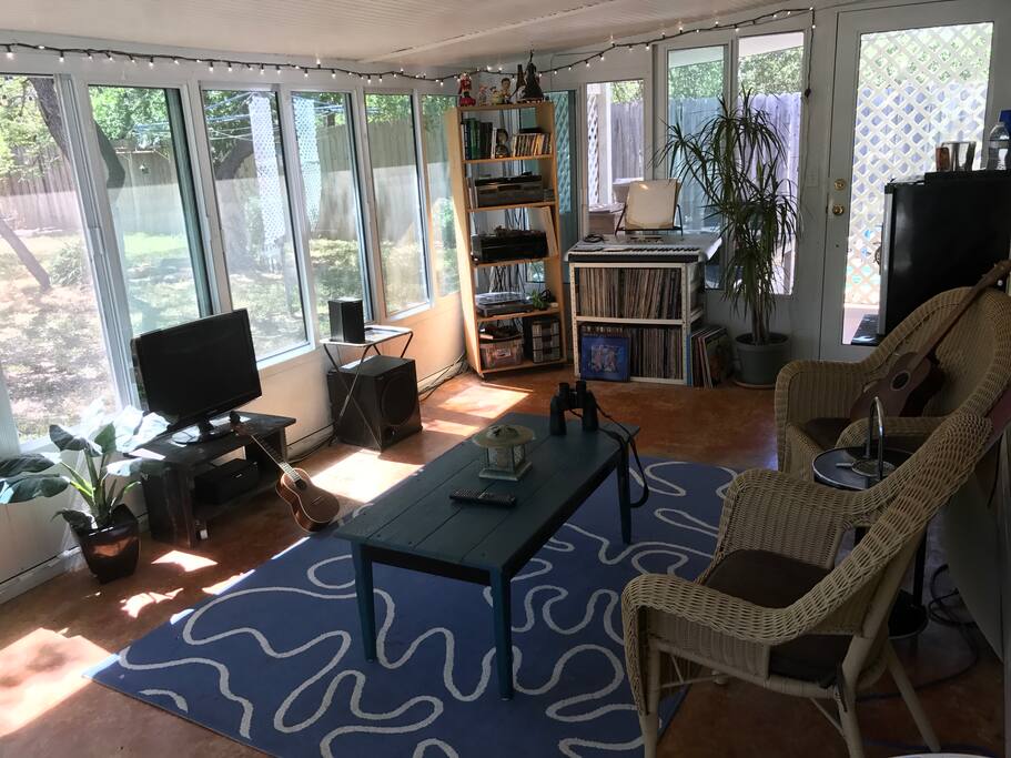 Atrium sitting room
