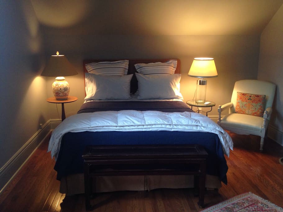 One of the comfortable ensuite bedrooms