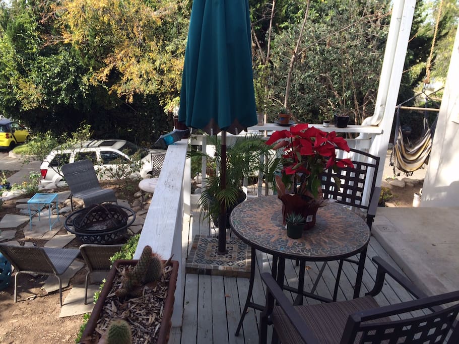 Detail front deck