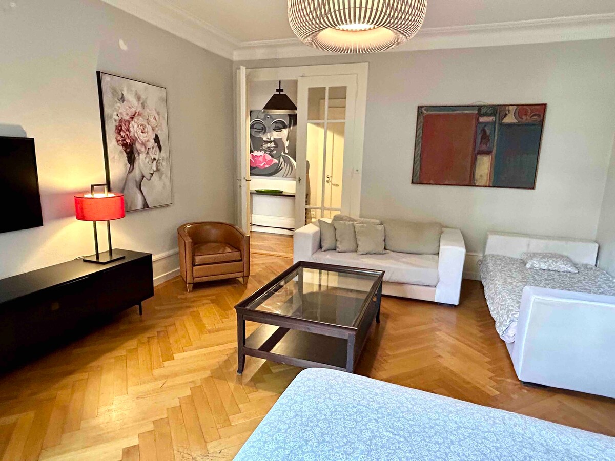 Top performing Airbnb: M14 Great apart Geneva center Museum lake Old Town in Champel